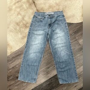 Avirex Jeans Mens 32x30 Baggy Loose Hip Y2K Grunge Distressed Medium Wash